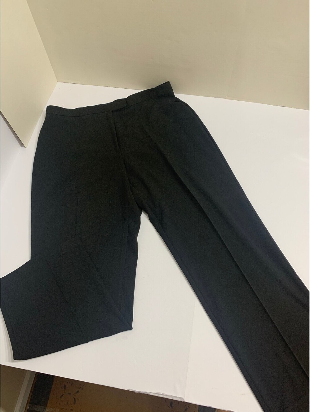 Sag Harbor Stretch Black Dress Pants Women’s Size 16 Straight Leg 29 Length